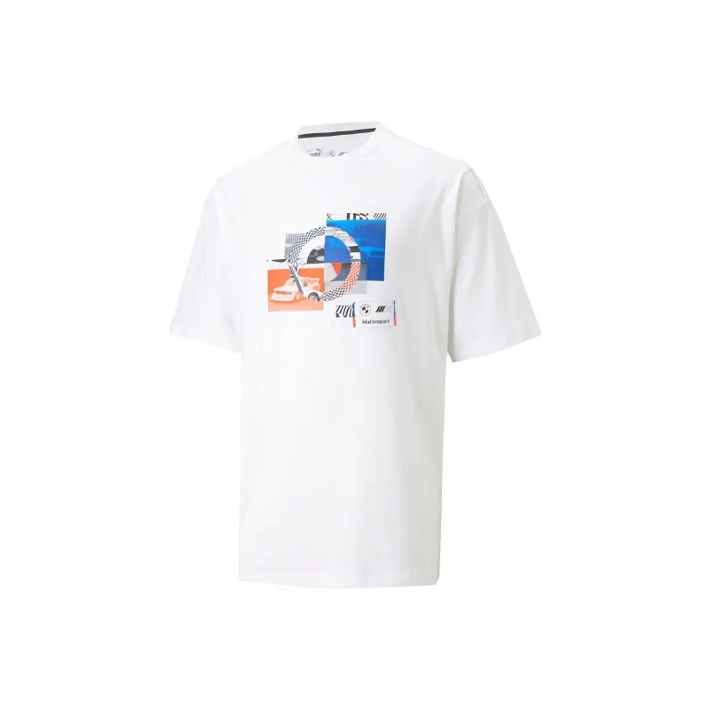 Bmw X PUMA T-Shirts Men White-0