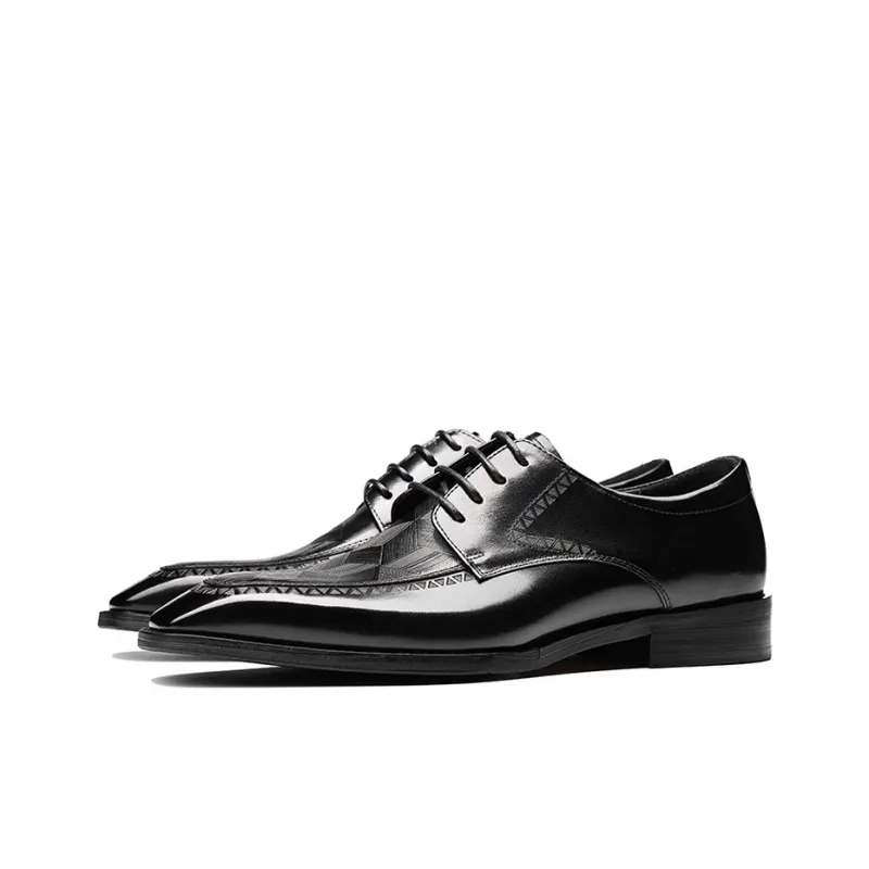 Bansley Dress Shoes Men Low Top-1