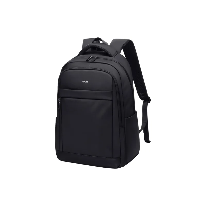 POLO Fabric Backpack Regular Men's Black/Gray Green-1