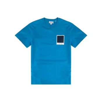 LACOSTE x Polaroid T Shirt Men's Blue