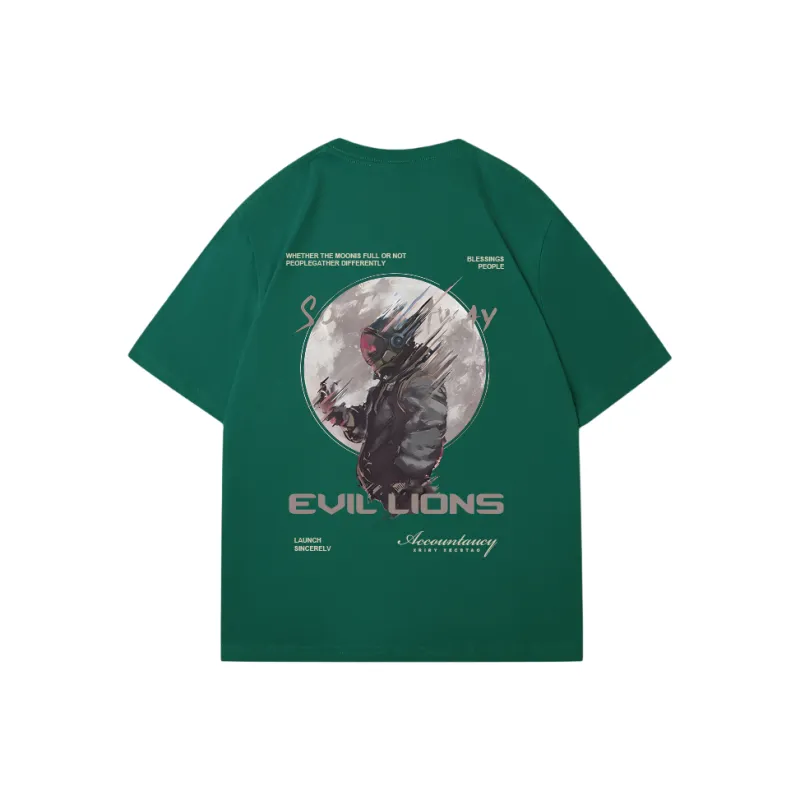Evil Lions T Shirts Unisex-14