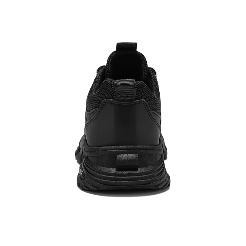 Binary Wear resistant, Lightweight, Breathable, And Non slip. Low Top Casual Shoes Men's Black-5