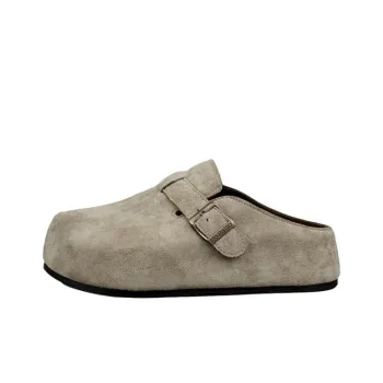 ABCYLM Rubber Sole Abrasion Resistant Slip Resistant Wrap toe Slippers Women's