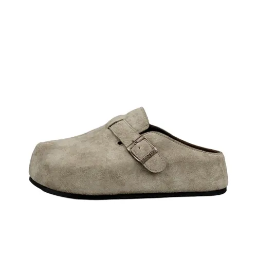 ABCYLM Rubber Sole Abrasion Resistant Slip Resistant Wrap toe Slippers Women's
