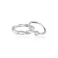 Mobius First Love Couple Rings (999 Fine Silver)-1 Pair