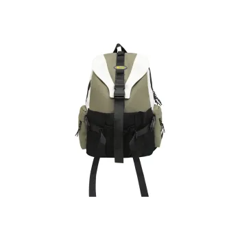 GOBLIN SHARKS 1759 Nylon Backpack Large Size Unisex Green/Black