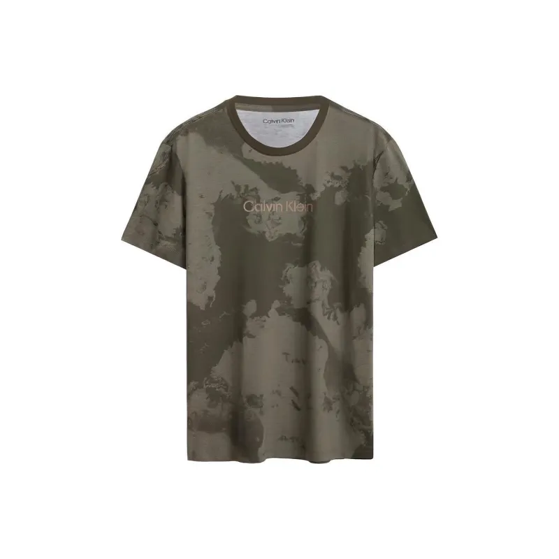 Calvin Klein T Shirts Men Green-0