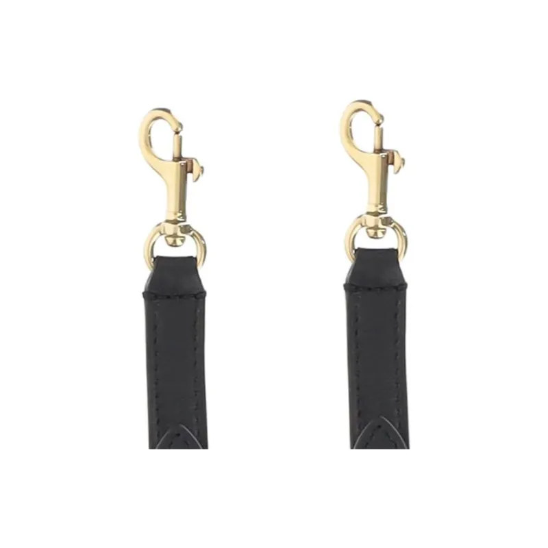 Balenciaga Leather Shoulder Straps Women's Black-1