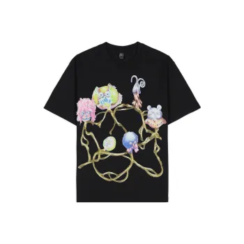 Brain Dead GASPAR TWIG FRIENDS T-SHIRT T-Shirt Unisex Black