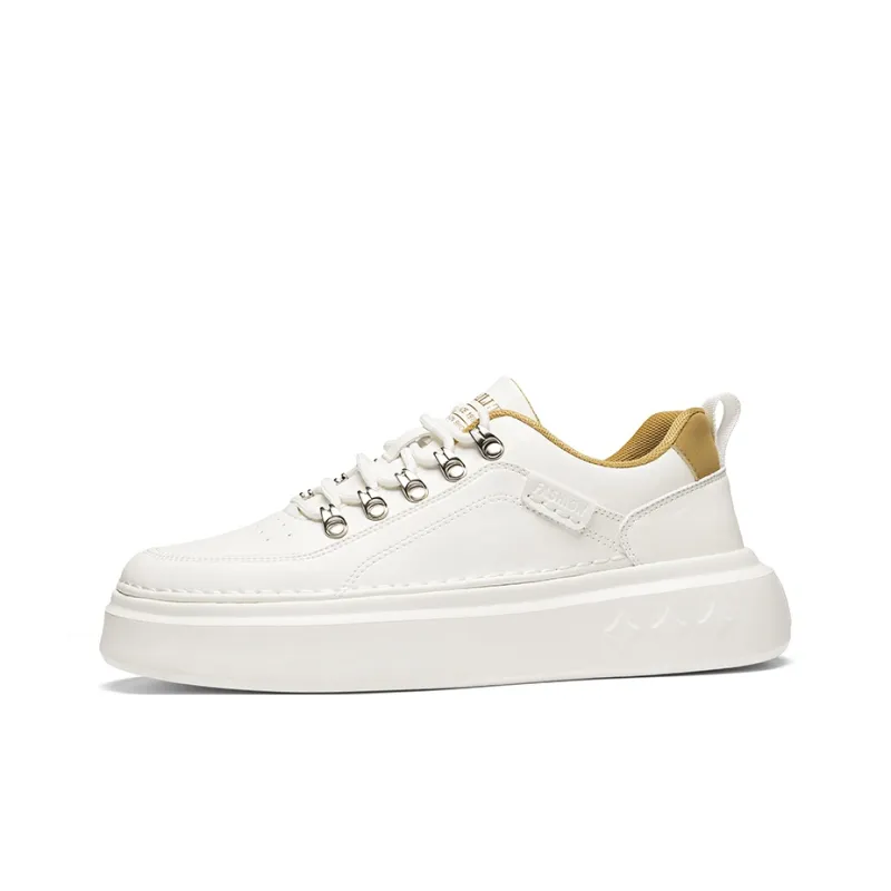 ENRICO COVERI Slip Resistant Cushioning Wear Resistant Lightweight Breathable Low Top Skateboard Shoes Men's-4