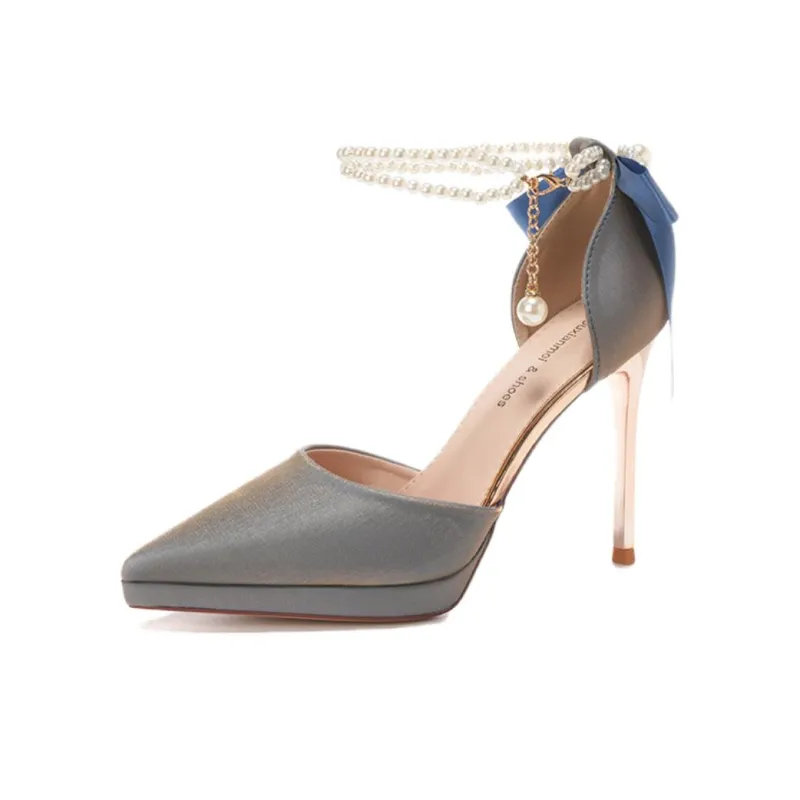 Than Than Me Slim Heel High Heels Women's-2