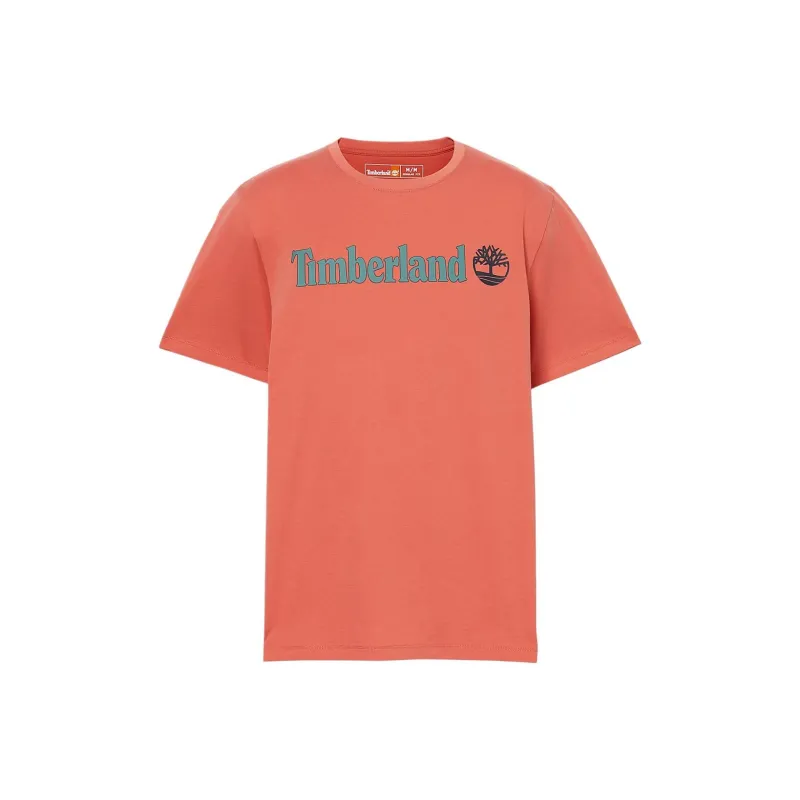 Timberland T-Shirt Men's Orange-0