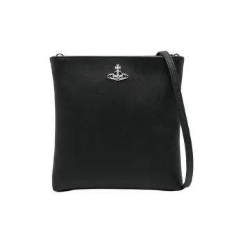 Vivienne Westwood SQUIRE Polyurethane Crossbody Bag, Shoulder Bag Women's Black