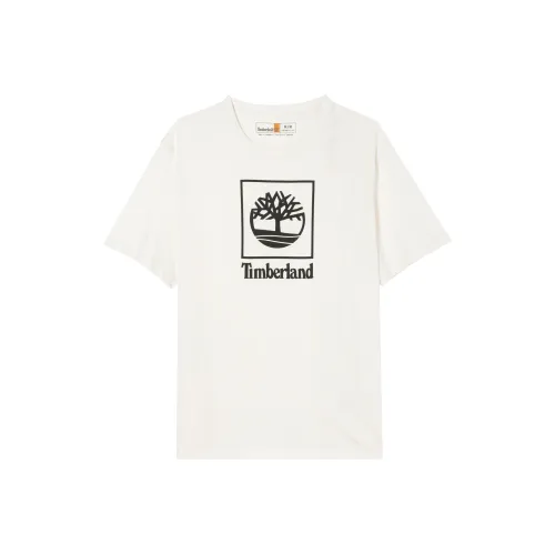 Timberland SS24 T Shirt Unisex Vintage White