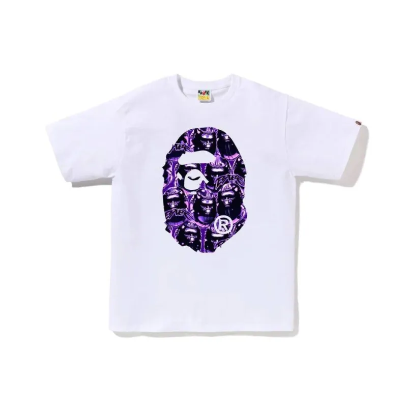 Bape Forest Camo Big Ape Head Tee-0