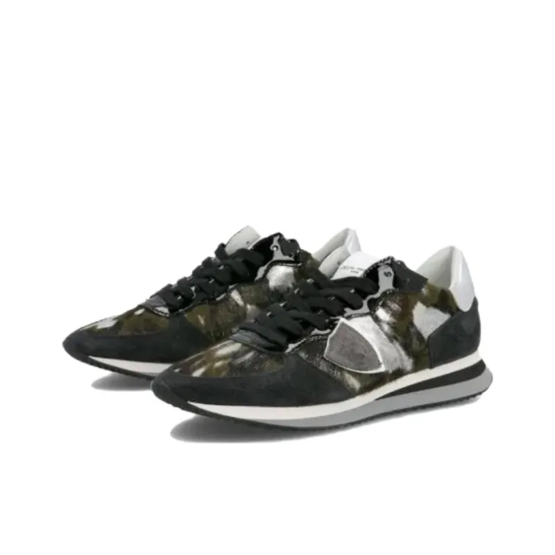 PHILIPPE MODEL Slip Resistant Low Top Casual Shoes Women's Black-2