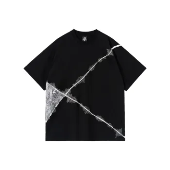 XINYINSU T Shirt Unisex Couple's Black
