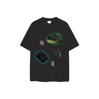 Silente Drop Shoulder Sleeve T-Shirt Unisex