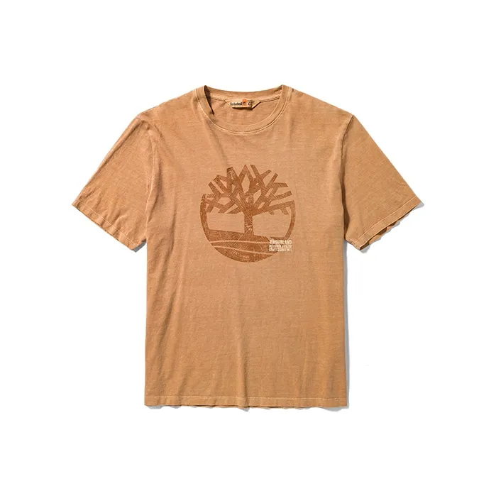 Timberland T Shirts Men Wheat-0