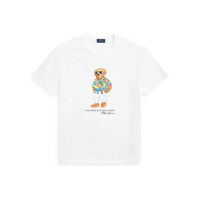 Polo Ralph Lauren Polo Bear print Cotton T shirt-0