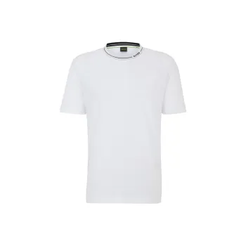HUGO BOSS Logo Intarsia Knitted T Shirt