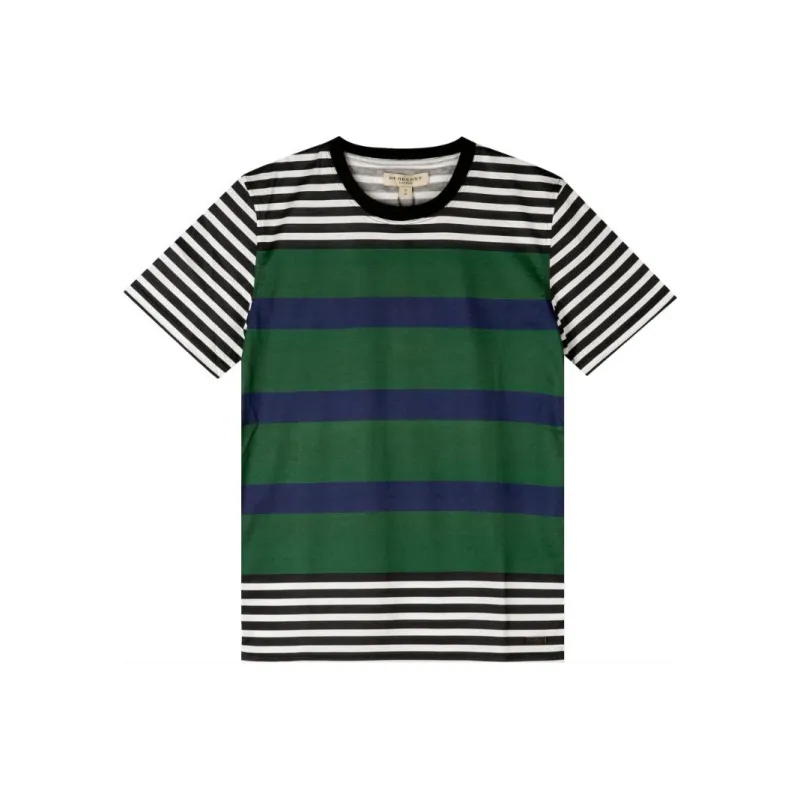 Burberry T-Shirts Men Green-0