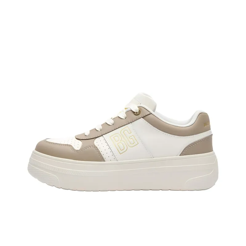 Biyin Leufen Breathable Height Increasing Low Top Skateboard Shoes Women's-0