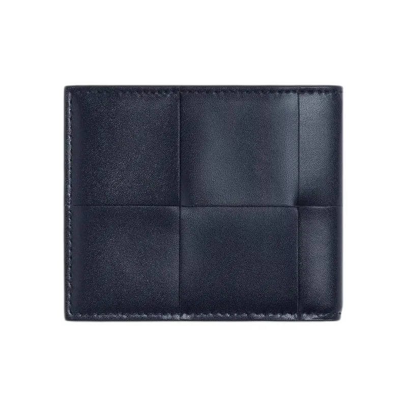 Bottega Veneta CASSETTE Calfskin Wallet Men's Space Blue-1
