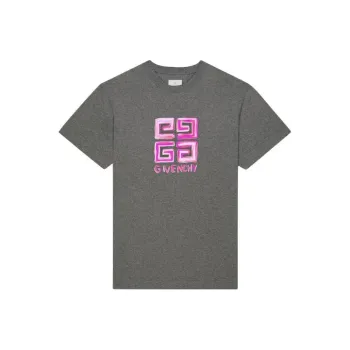 Givenchy 4G Logo Crewneck T Shirt