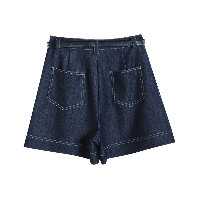 Si Bei'er Denim Shorts Women's-7