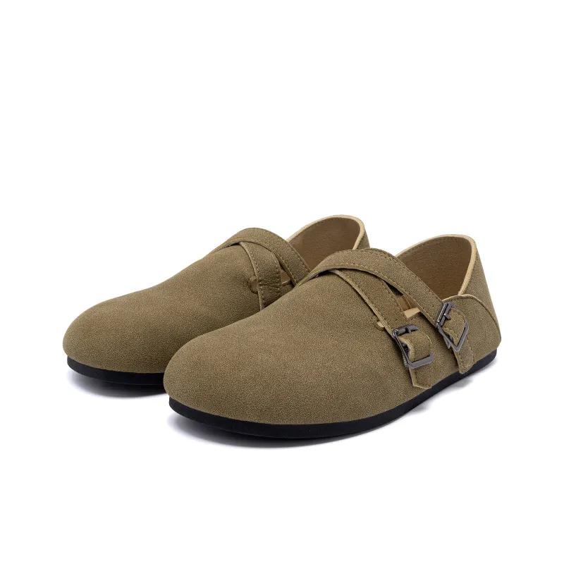 HUANQIU Lightweight And Wear resistant Low Top Casual Shoes Women's Umber-4