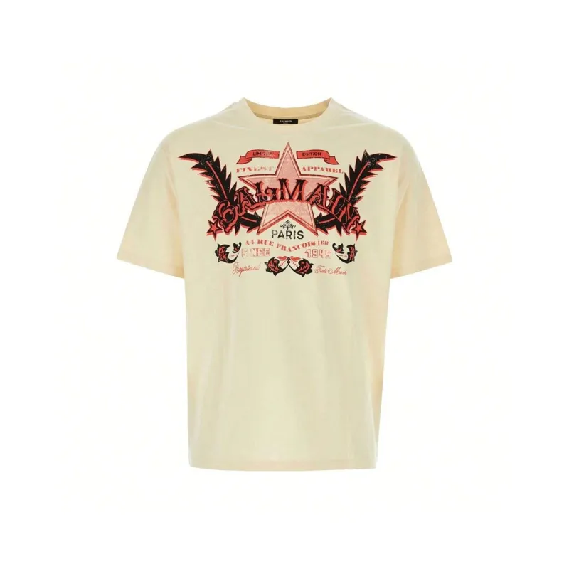 BALMAIN Western T Shirt-0