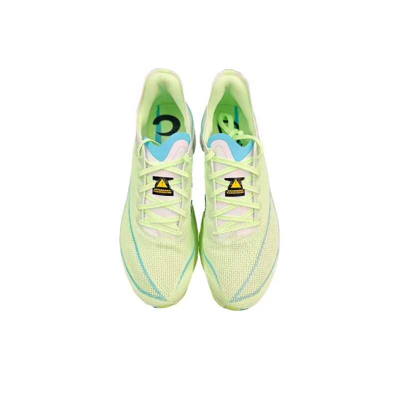 Anta Anti Slip Wear Resistant Low Top Casual Running Shoes Men's Fluorescent Light Grass Green-1