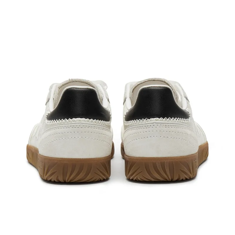 Champion T Trainers German Army Trainers 2.0 Balance Low Top Skateboard Shoes Women's Milk White/Black-3
