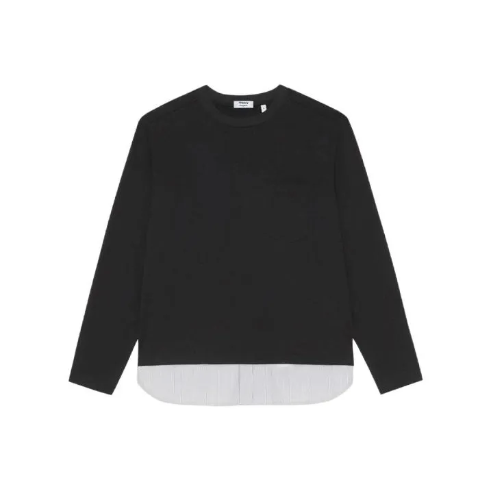 THEORY Designer Co-authored Collection T-Shirts Men Black 001-0