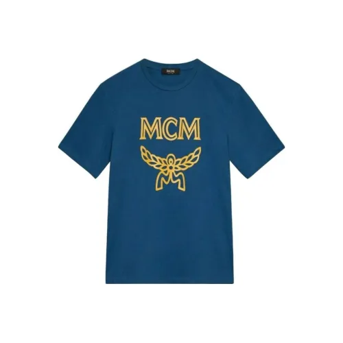 MCM T Shirts Men Blue