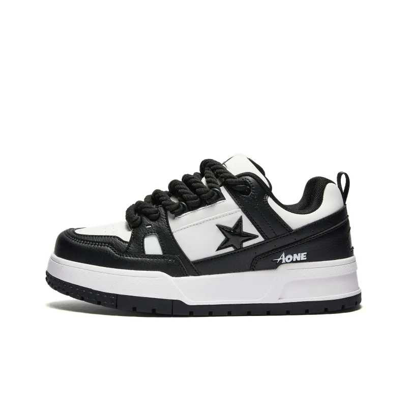 A1 Coverage Slip Resistant And Abrasion Resistant Low Top Skateboard Shoes Unisex-1