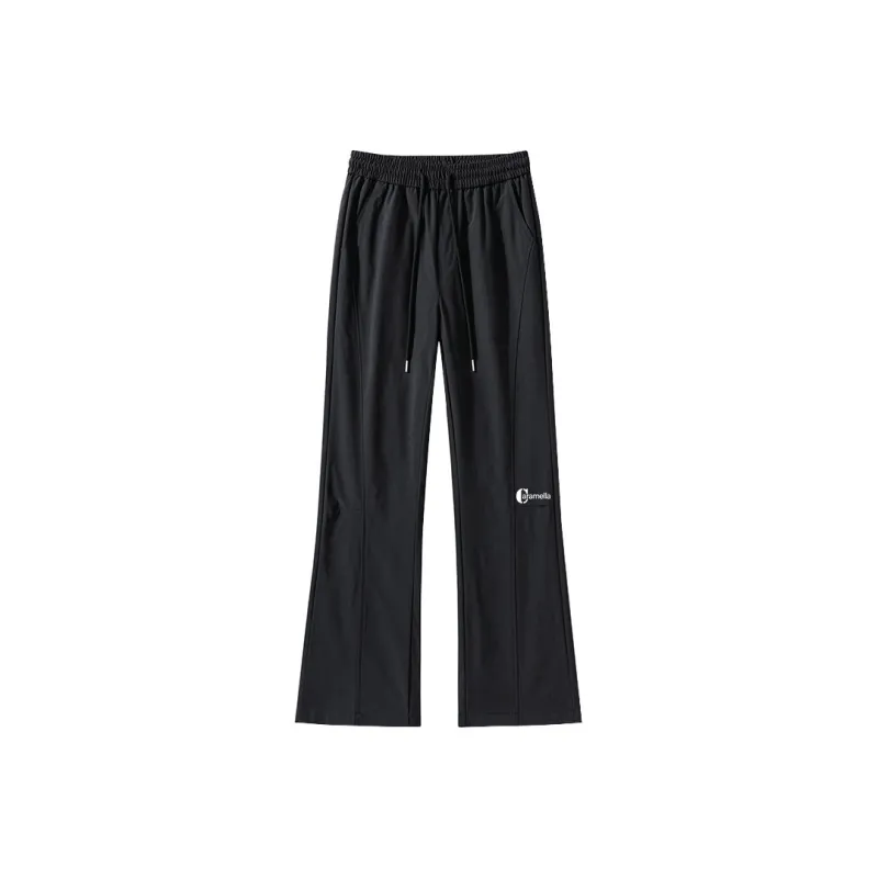 Caramella Casual Pants Unisex White Heather Gray-5