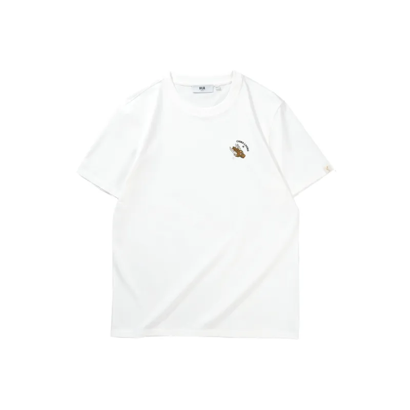 HLA Chinese Dragon Series T Shirt Half Sleeve Men's-0