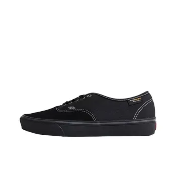 Vans Authentic Anti Slip Wear Resistant Low Top Skateboard Shoes Unisex Black