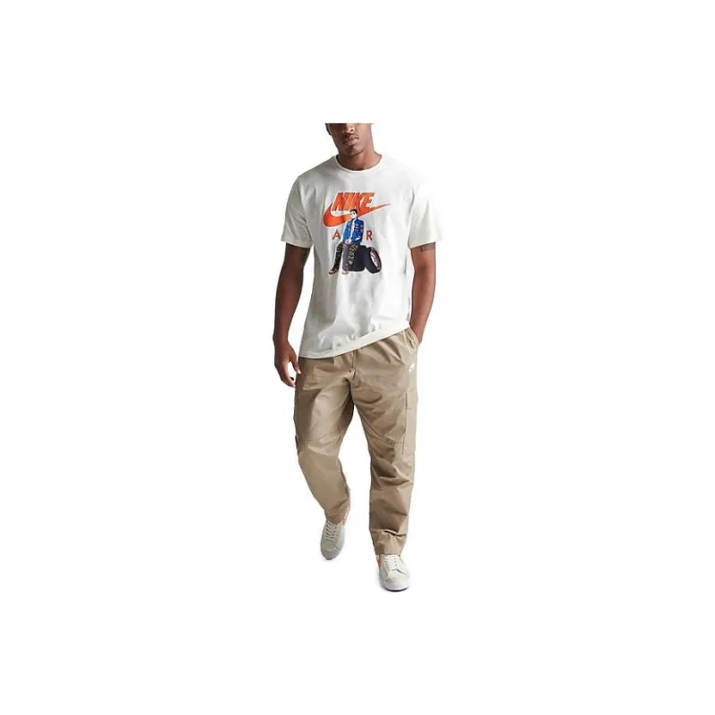 Nike T Shirts Men White-0