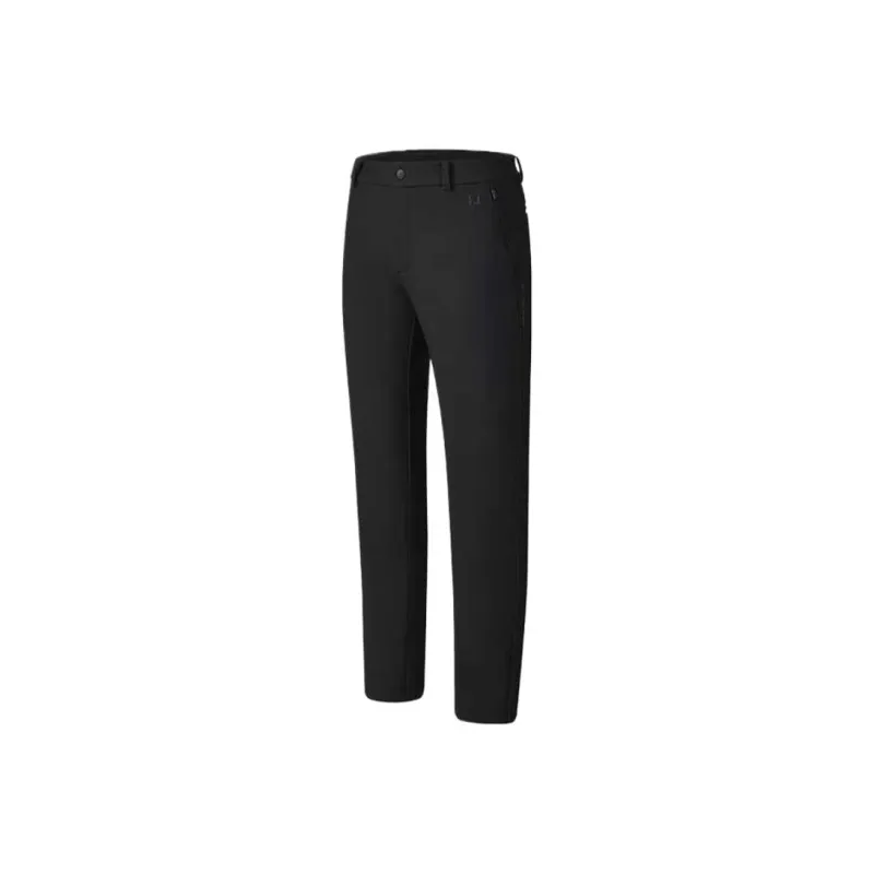 FILA Golf Series SS25 Knitted Sports Pants Men's Pitch Black-1