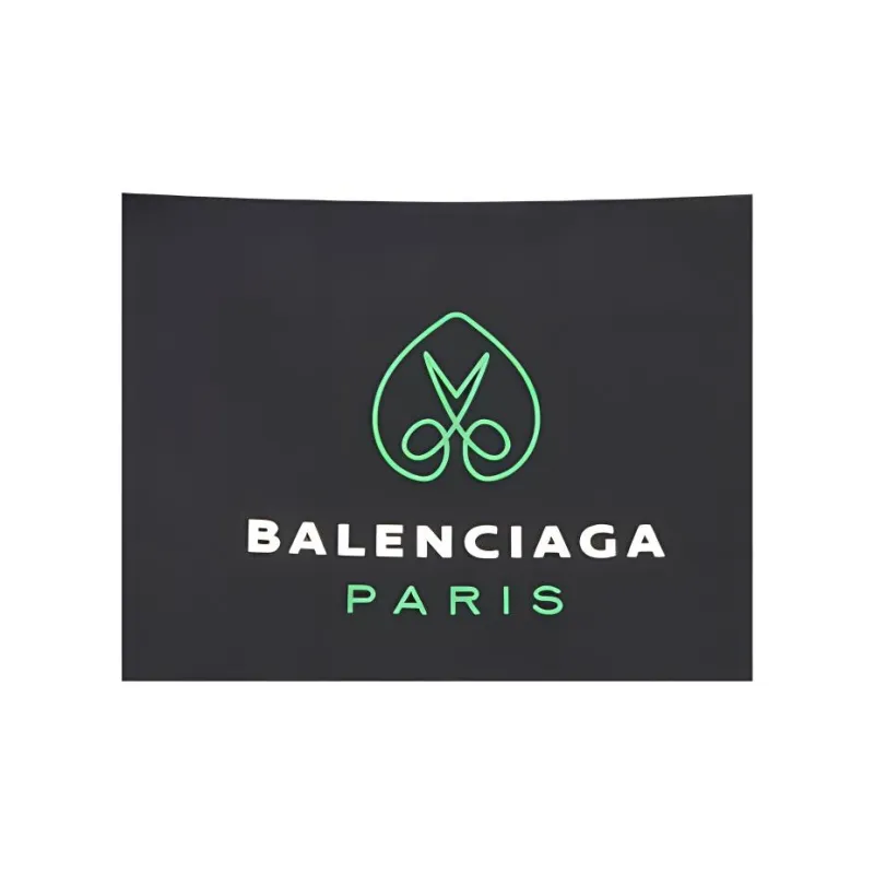 Balenciaga Recycled Nylon Shoulder Strap Tote, Portable Crossbody Bag, Shoulder Bag Men's Black-3