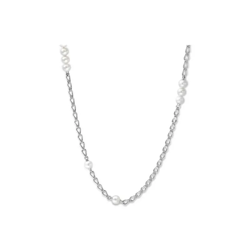 John Hardy Sterling Silver Surf Pearl Necklace-0