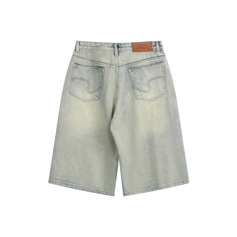 TIRED Denim Shorts Unisex-1