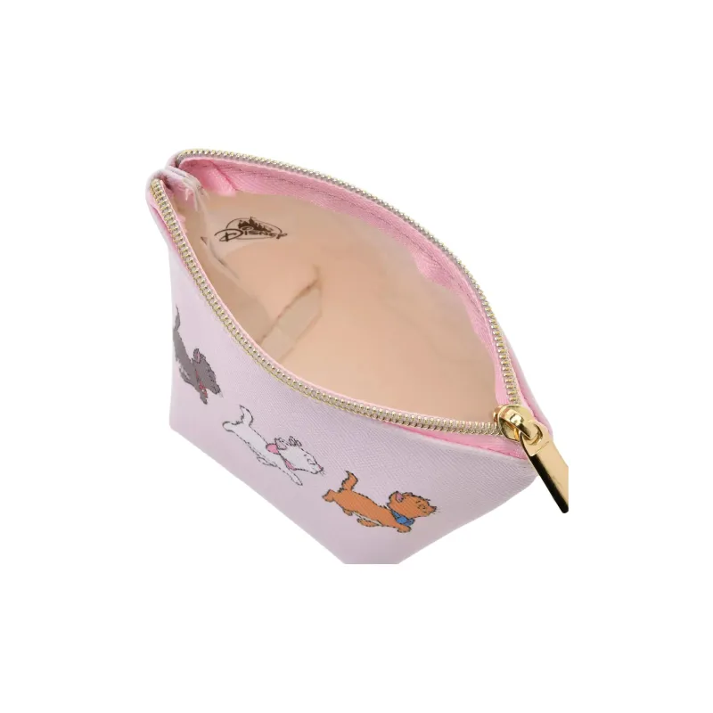 Disney Polyester Coin Purse Small Size Women's Pink-3