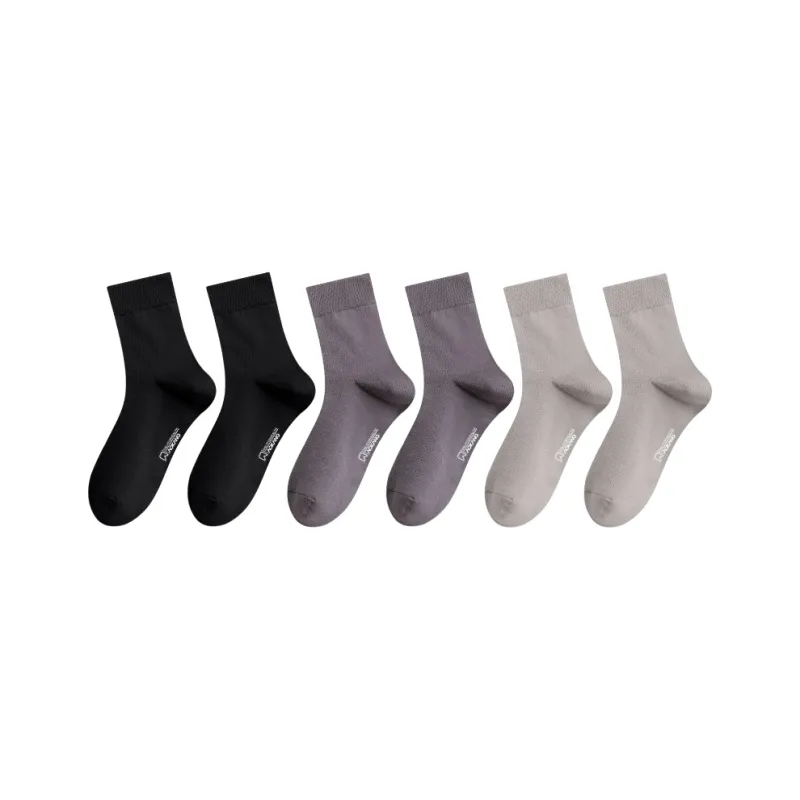 AOKANG Mid Calf Socks Men's 6 Pack-35