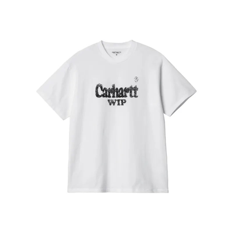 Carhartt WIP Spree Halftone T Shirt T Shirt Men's White-0
