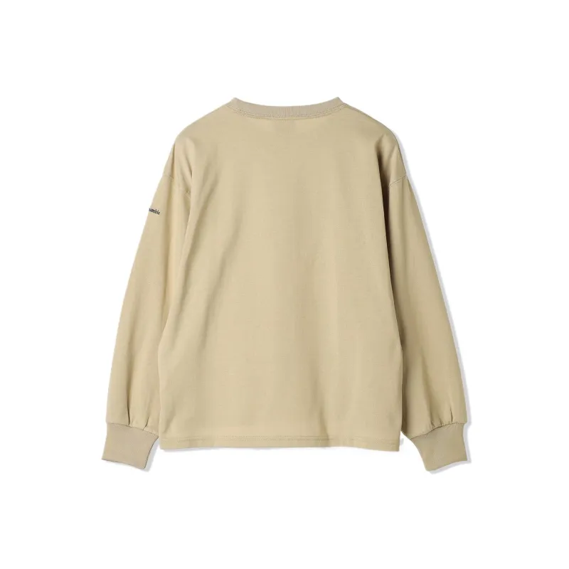 Columbia Sweatshirt Women's Light Yellow-1