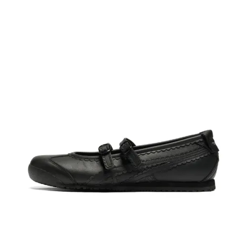 Onitsuka Tiger Slip Resistant, Breathable, Lightweight Low Top Casual Shoes Women's Black